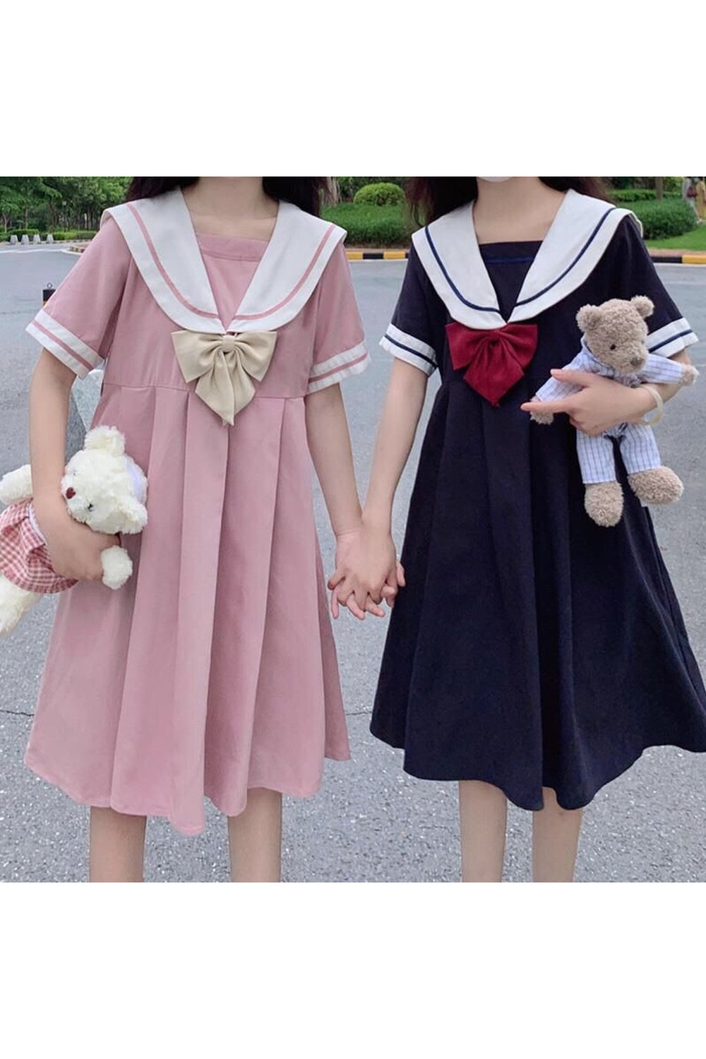 Y2k Japanese Style Students Dress