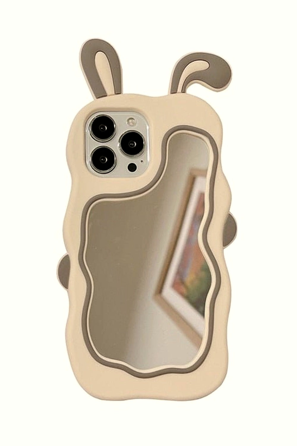 Y2k Kawaii Cute Bunny Mirror Case For iPhone