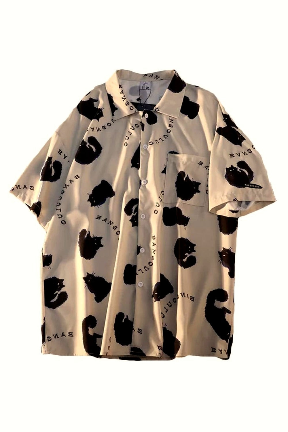 Y2k Korean Cat Shirt