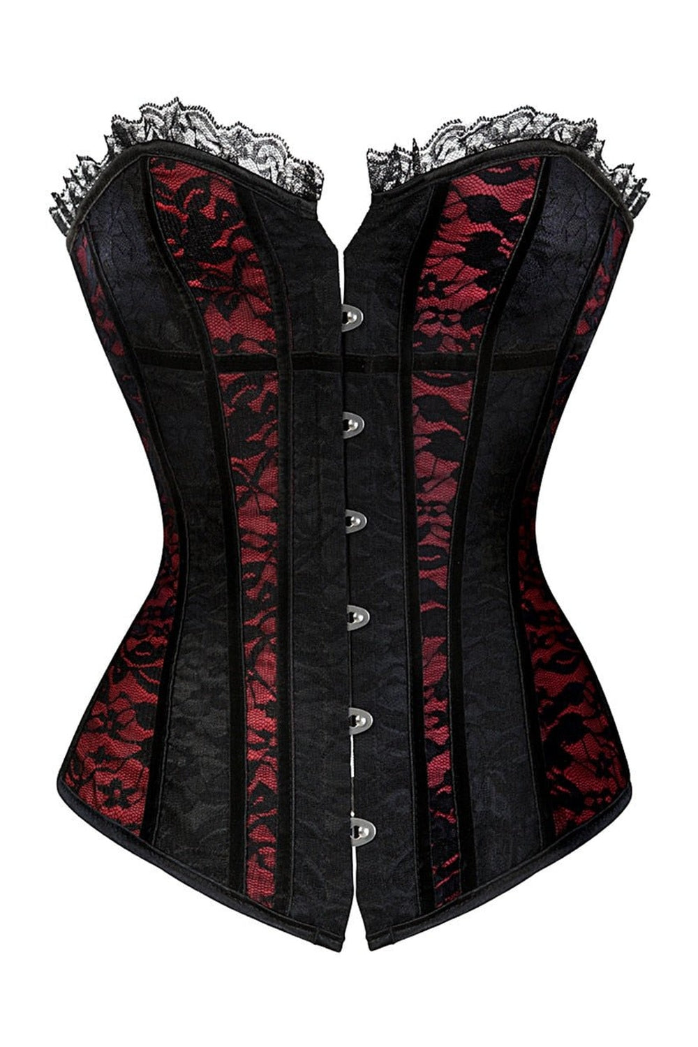 Y2k Lace Cover Overbust Corset