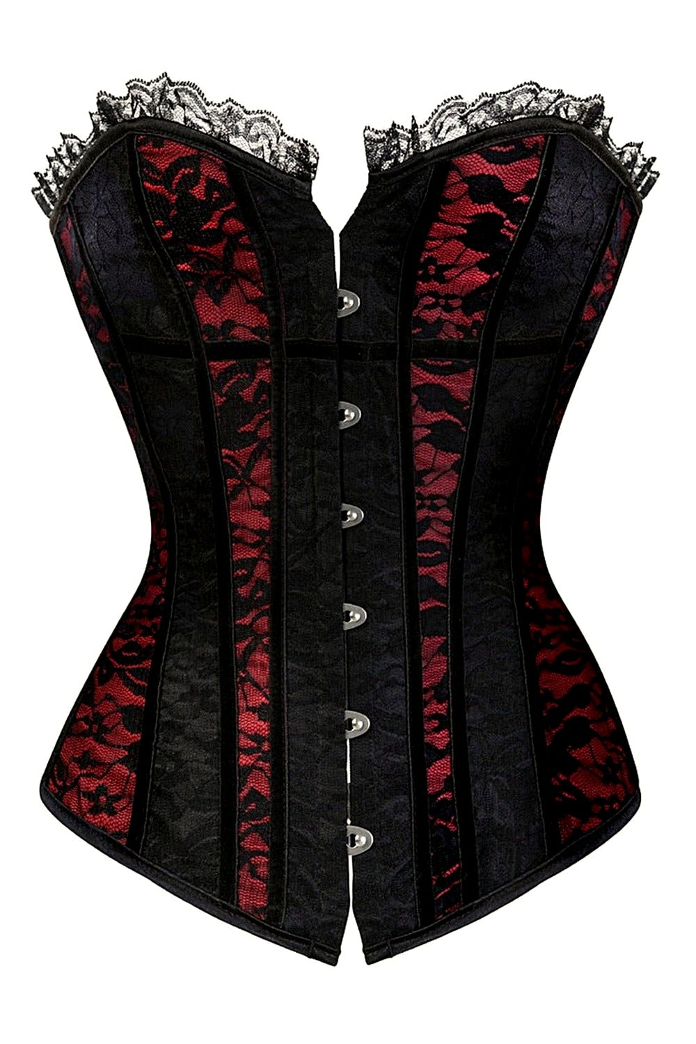 Y2k Lace Cover Overbust Corset