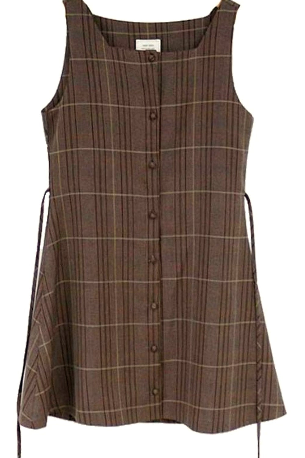 Y2k Light Academia Mini Dress