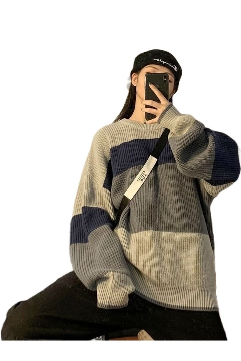 Y2k Loose Large Long Sleeve Sweater
