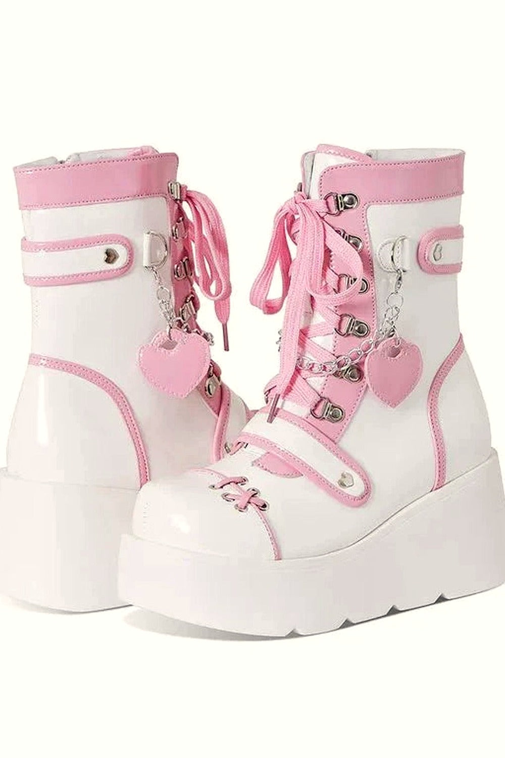 Y2k Metal Decor Punk Boots