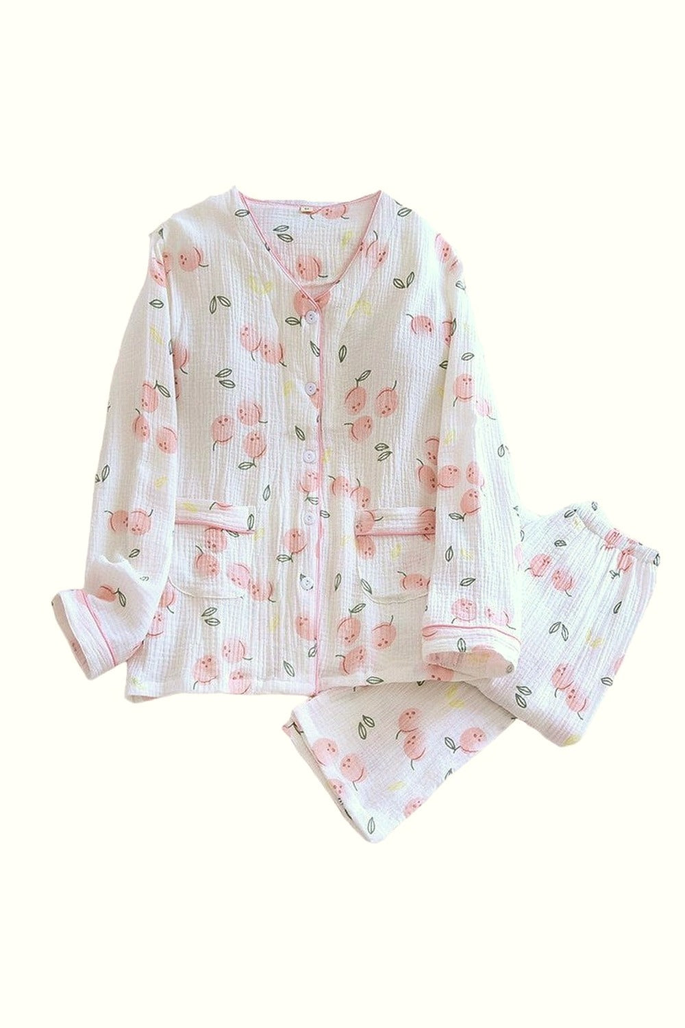 Y2k Pajama with Berry Print