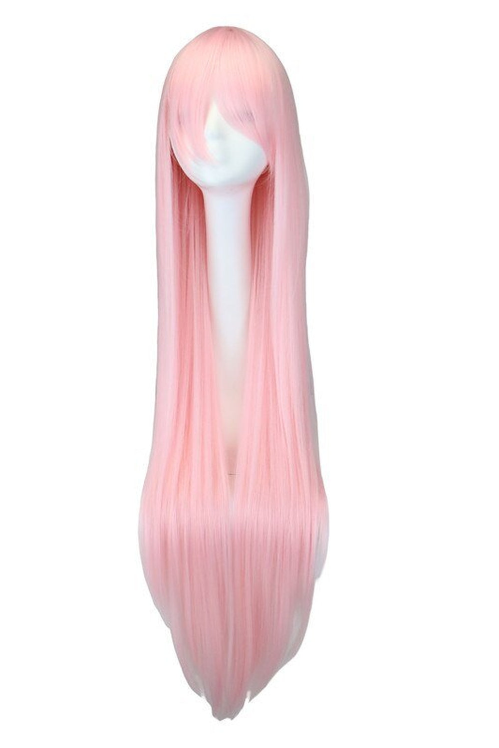 Y2k Pink Long Straight Cosplay Hair Wigs