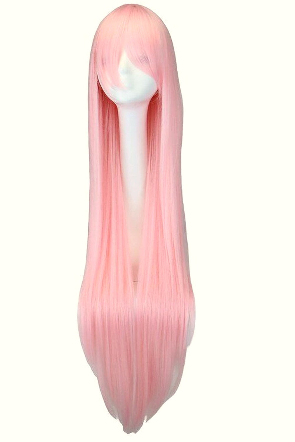 Y2k Pink Long Straight Cosplay Hair Wigs