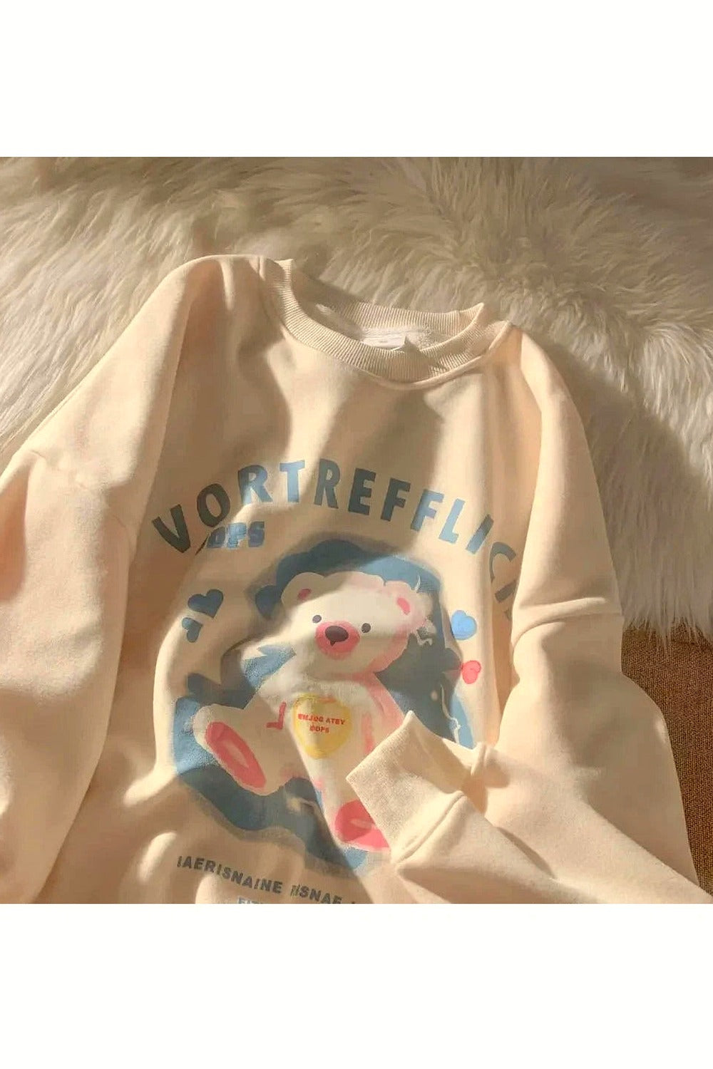 Y2k Plush Velvet Sweater