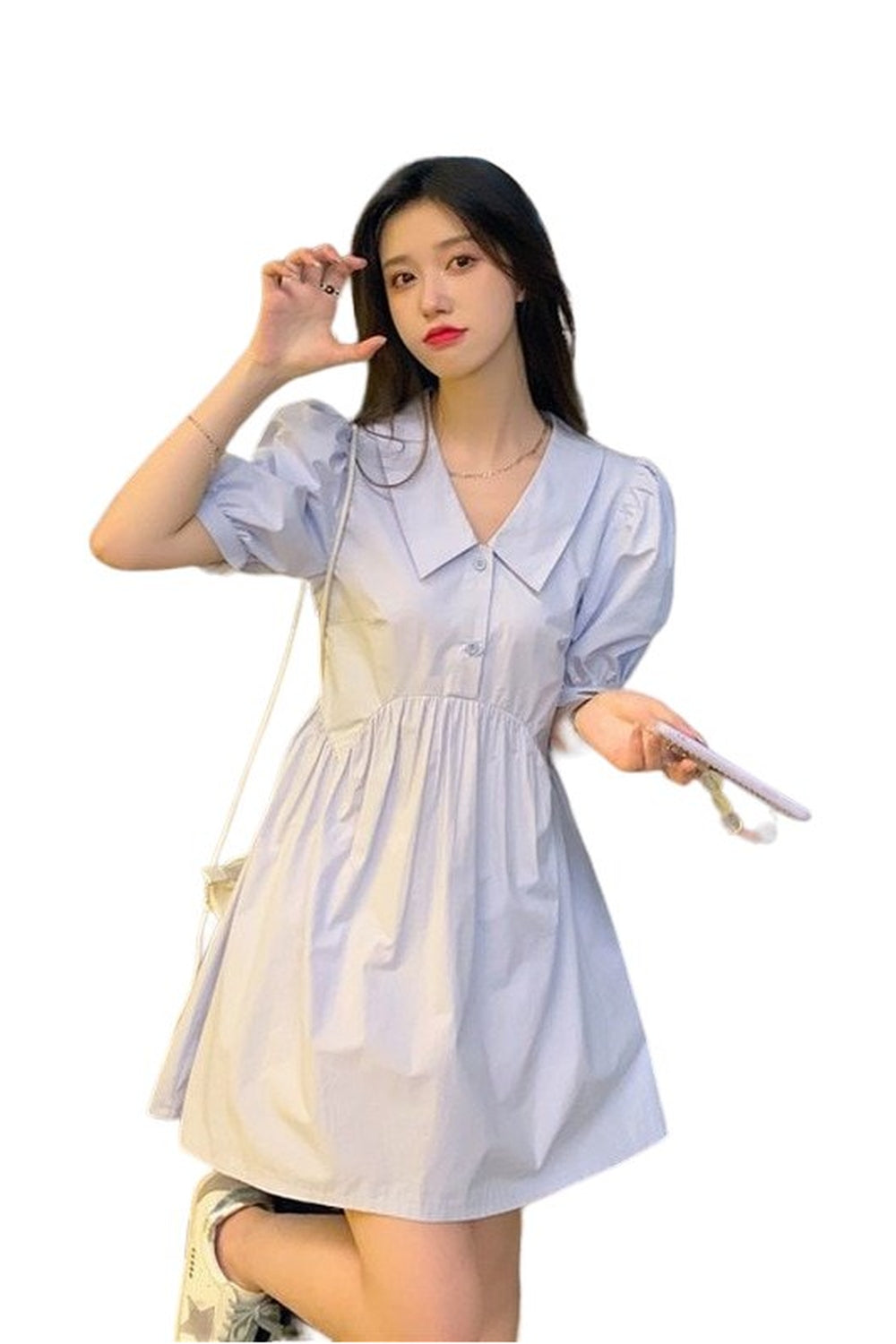 Y2k Preppy Sweet Mini Summer Dress