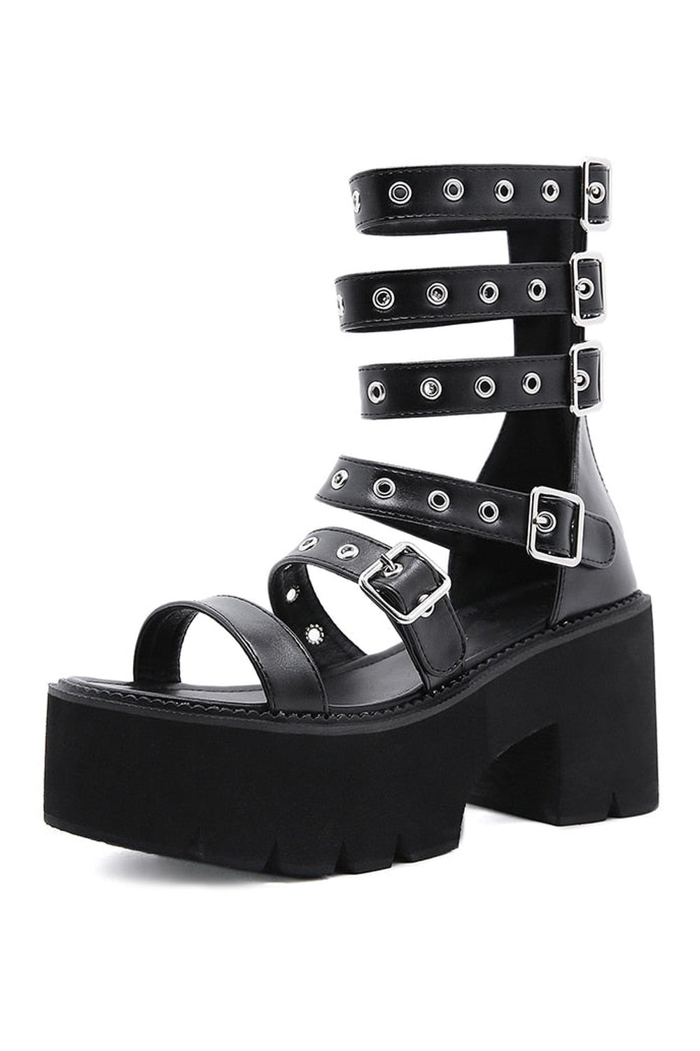 Y2k Punk Gladiator Sandals
