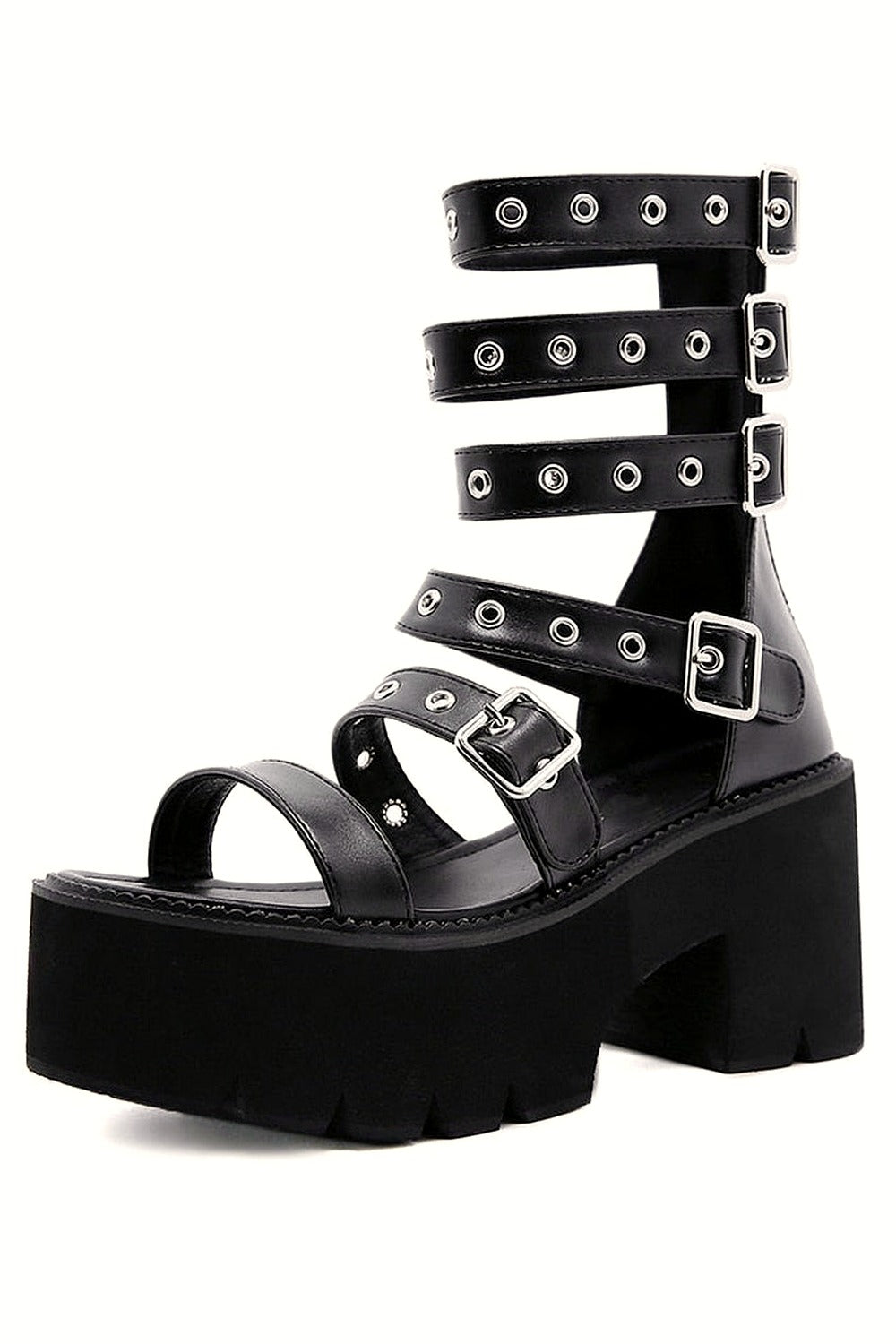 Y2k Punk Gladiator Sandals