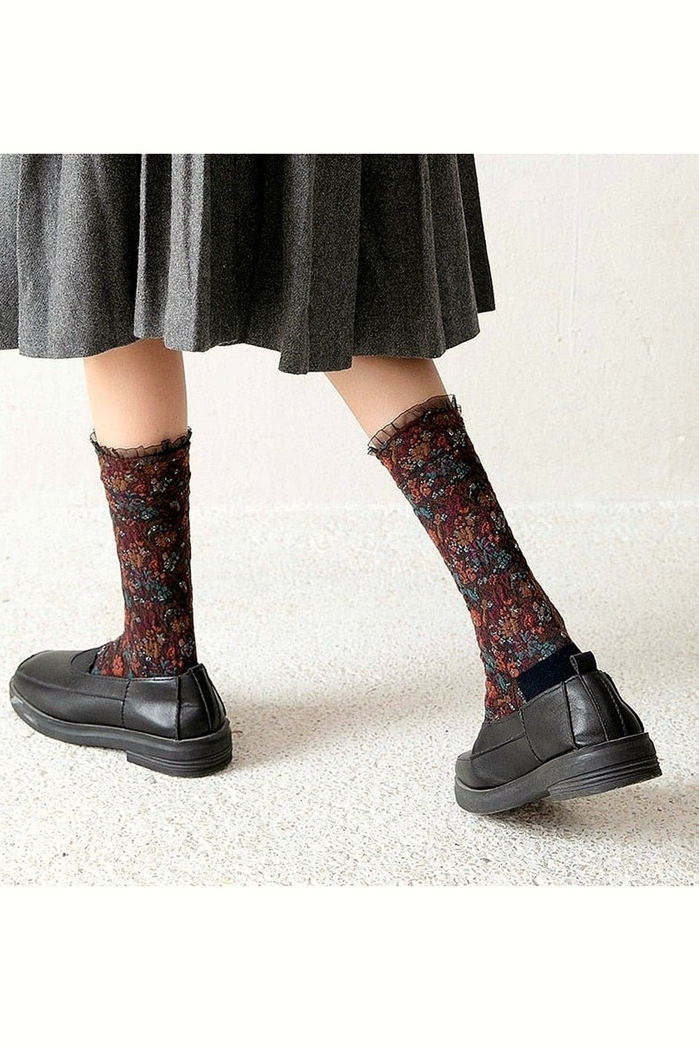 Y2k Retro Lacework Ruffle Socks