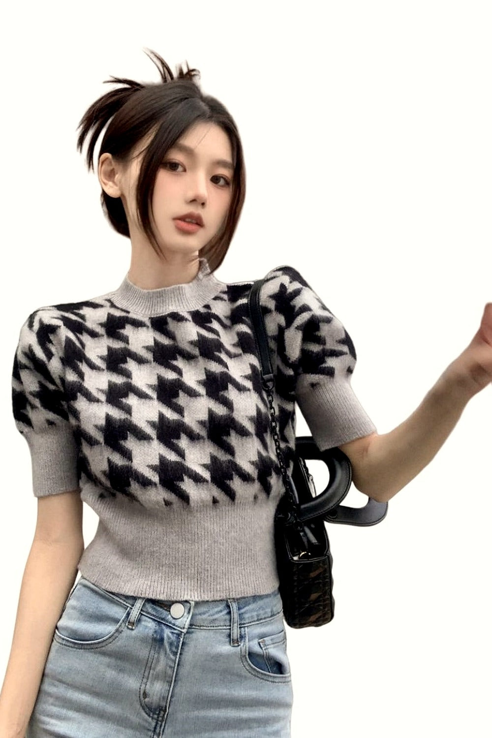 Y2k Retro Puff Sleeve Chic Top