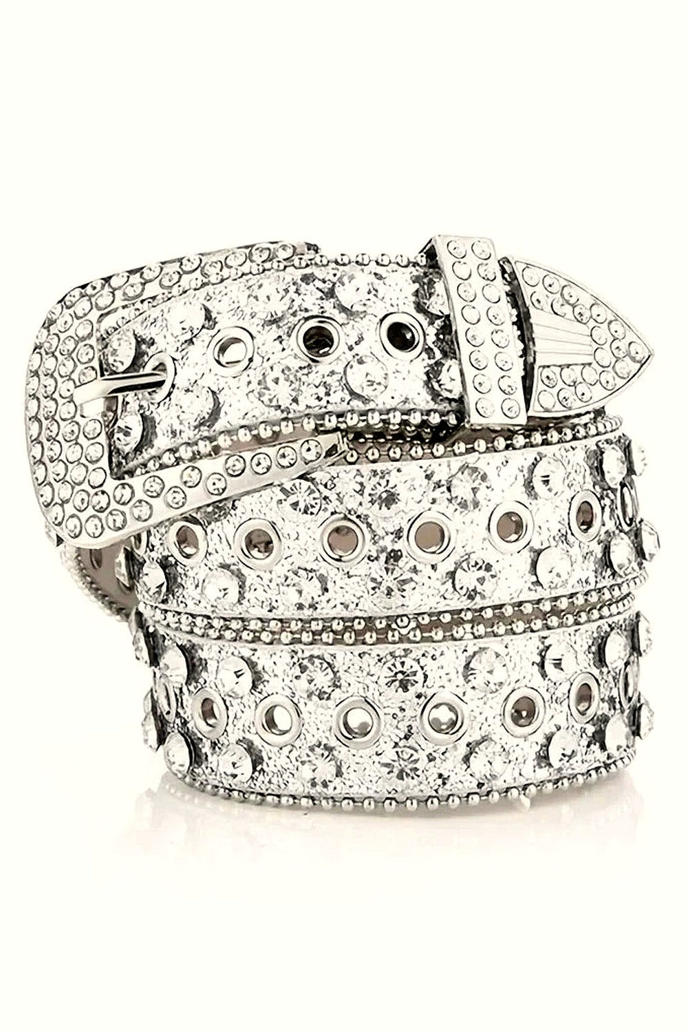 Y2k Rhinestone Studded Valentine's Day Belt