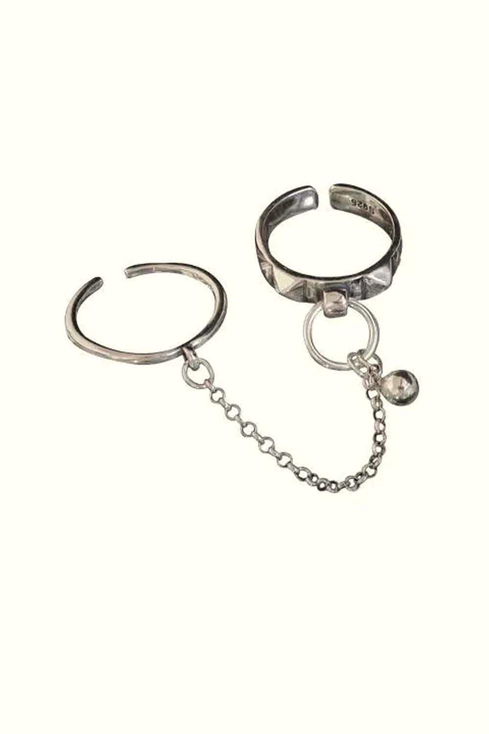 Y2k Round Geometric Ring