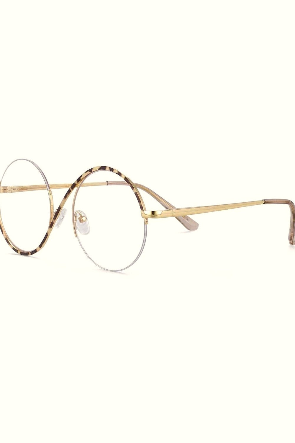 Y2k Round Metal Glasses