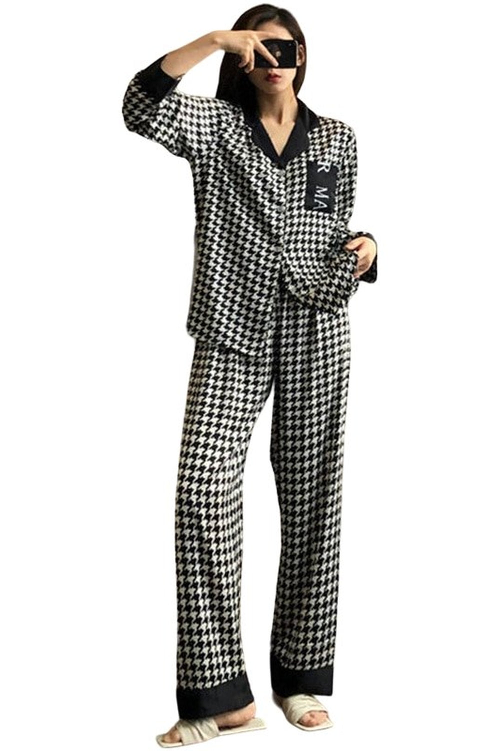 Y2k Ruffles Cozy Pajama