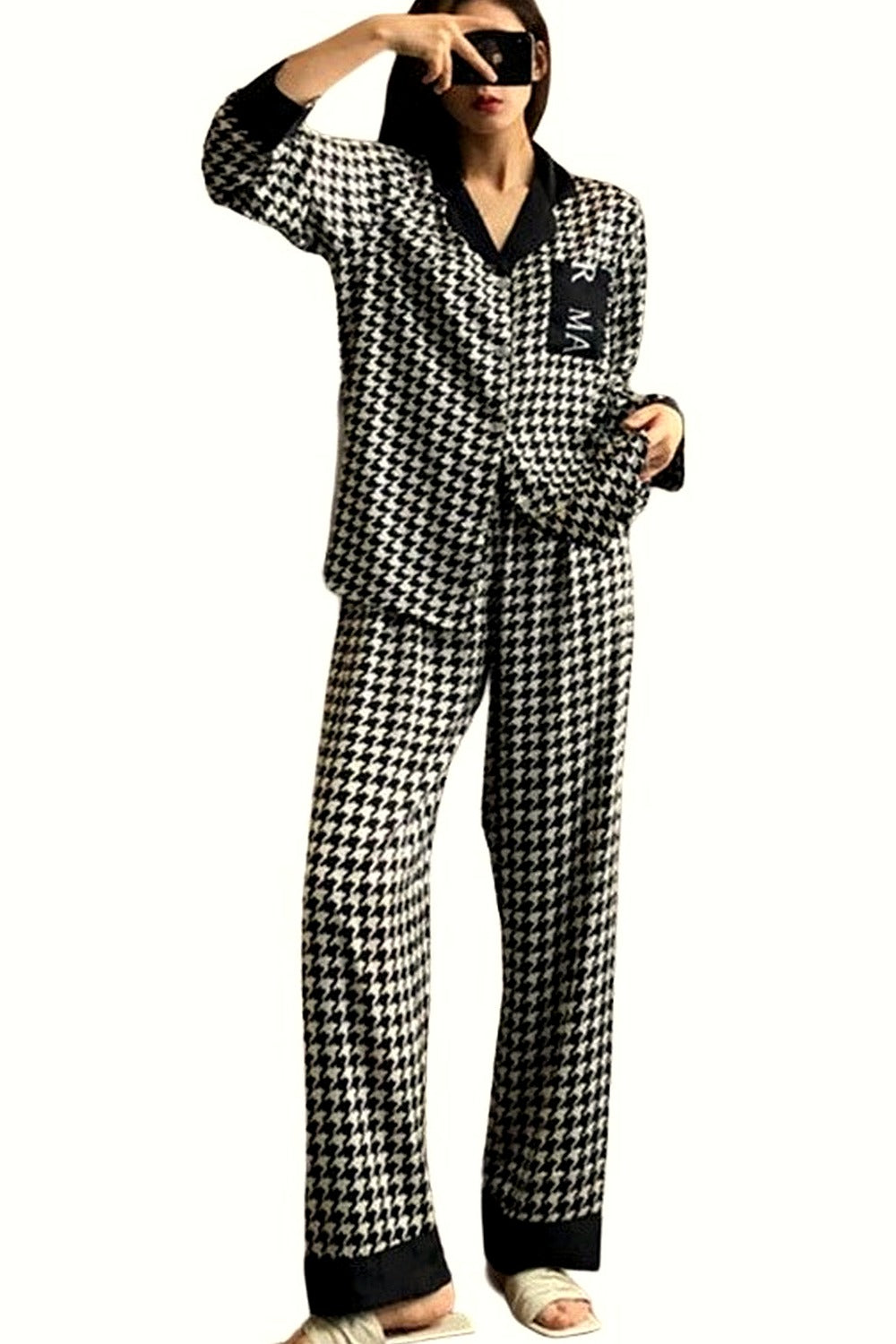 Y2k Ruffles Cozy Pajama
