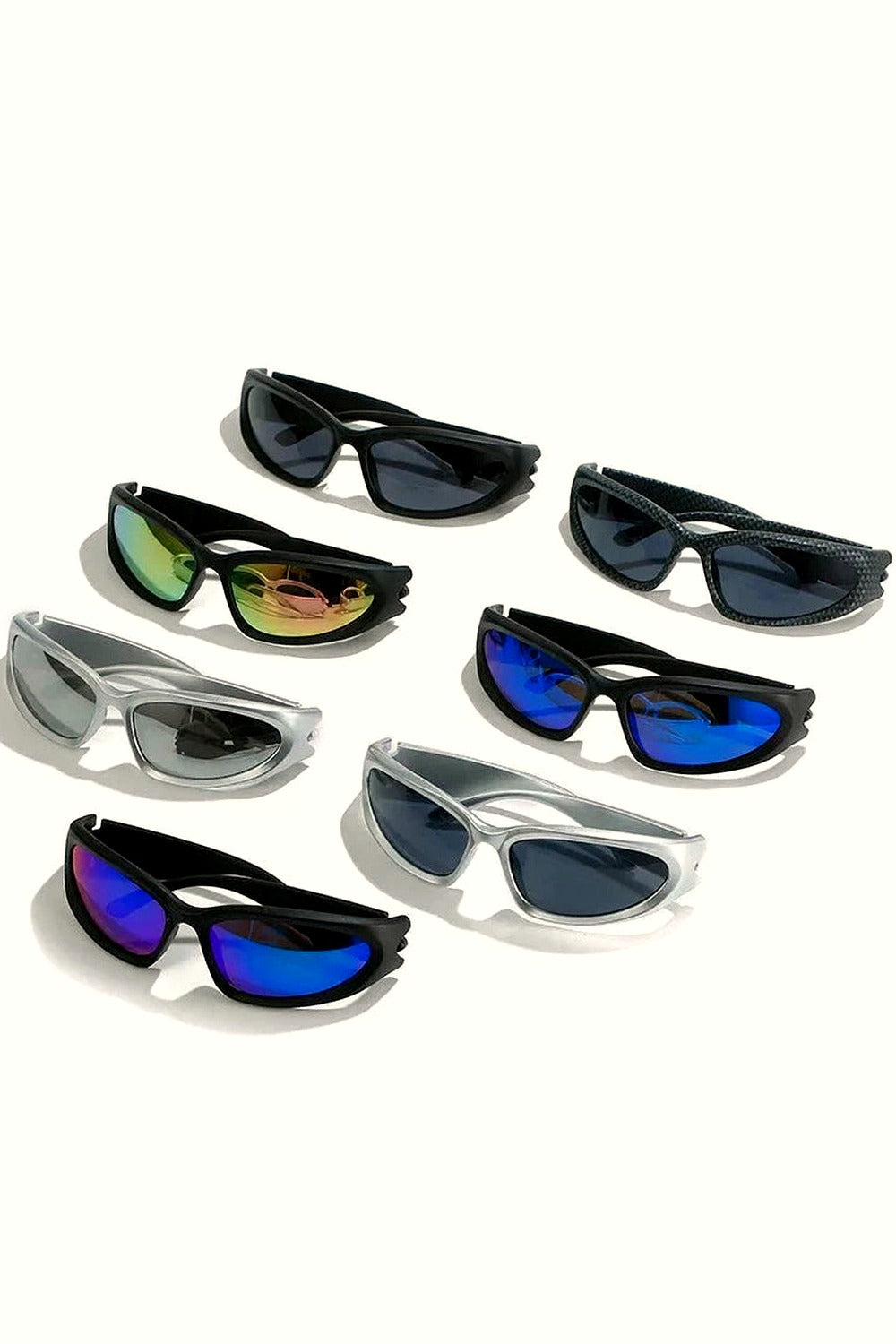 Y2k Small Oval Cat Eye Sunglasses