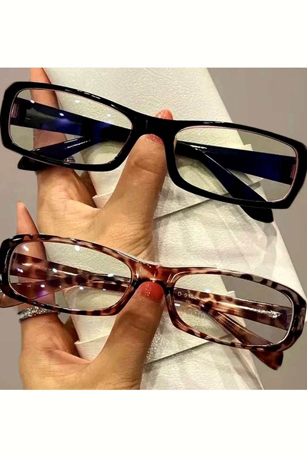 Y2k Small Square Frame Glasses