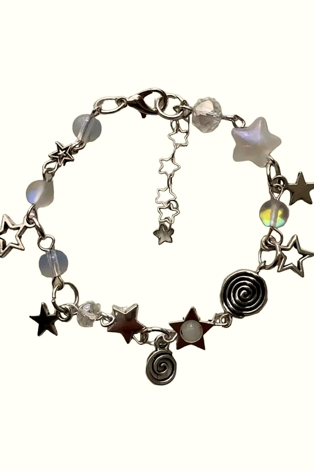 Y2k Star Dice Beaded Bracelet