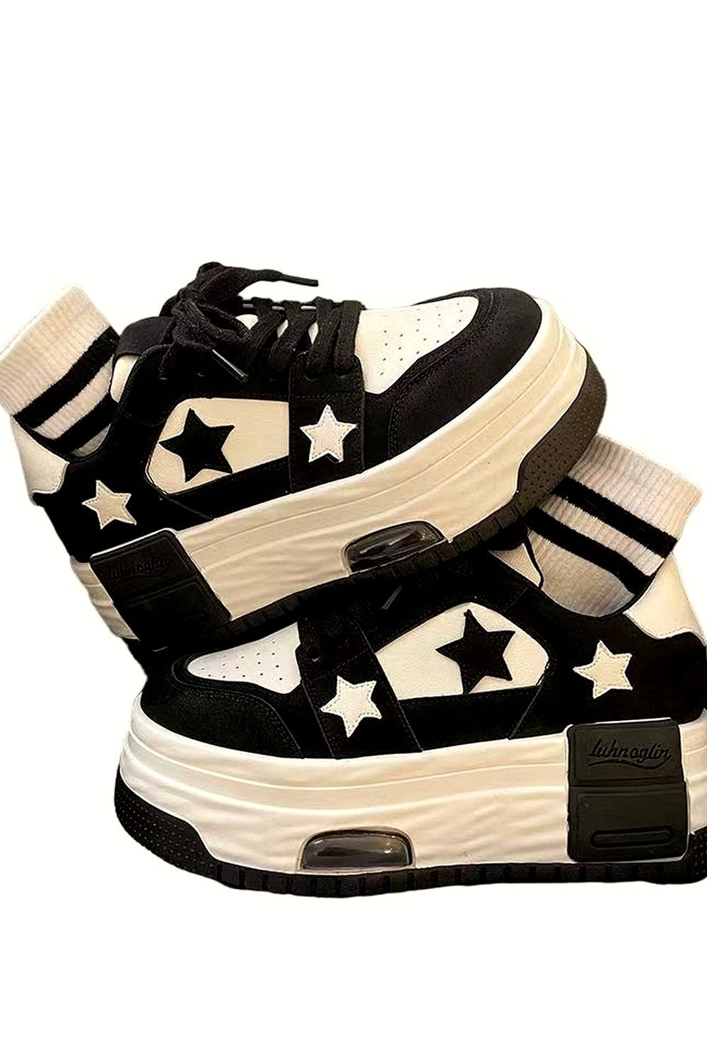 Y2k Acubi Star Skateboard Shoes