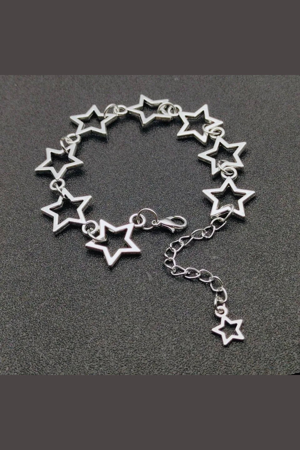 Y2k Stellar Silhouette Charm Bracelet