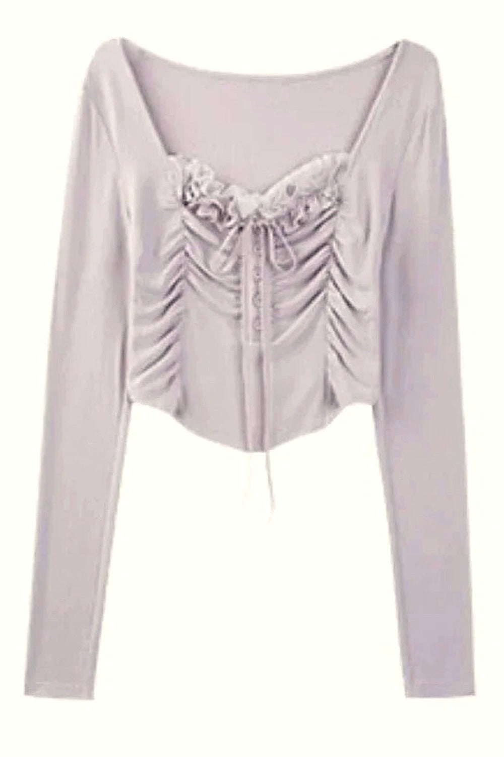 Y2k Summer Lace Crop Top Casual Fashion