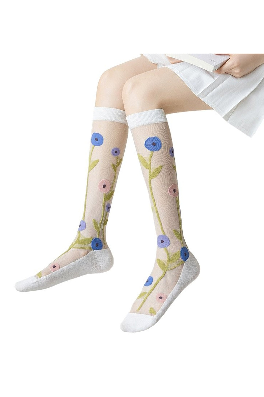 Y2k Summer Ultra-thin Nylon Long Socks