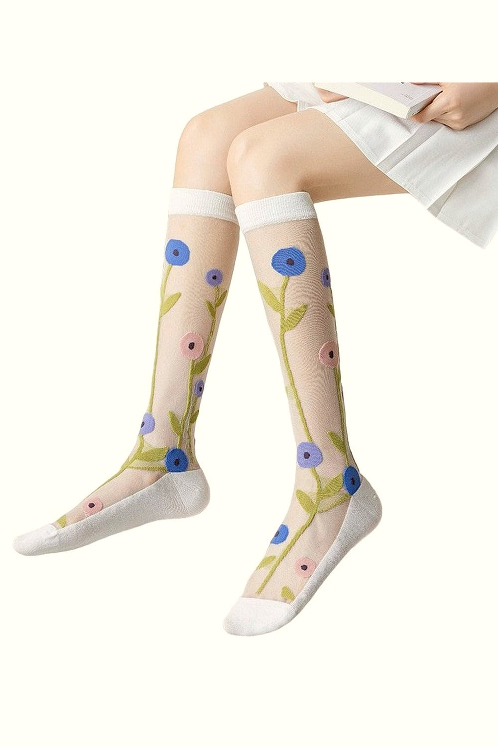 Y2k Summer Ultra-thin Nylon Long Socks