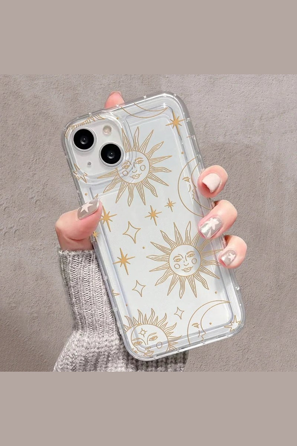 Y2k Sun Moon Stars Phone Case