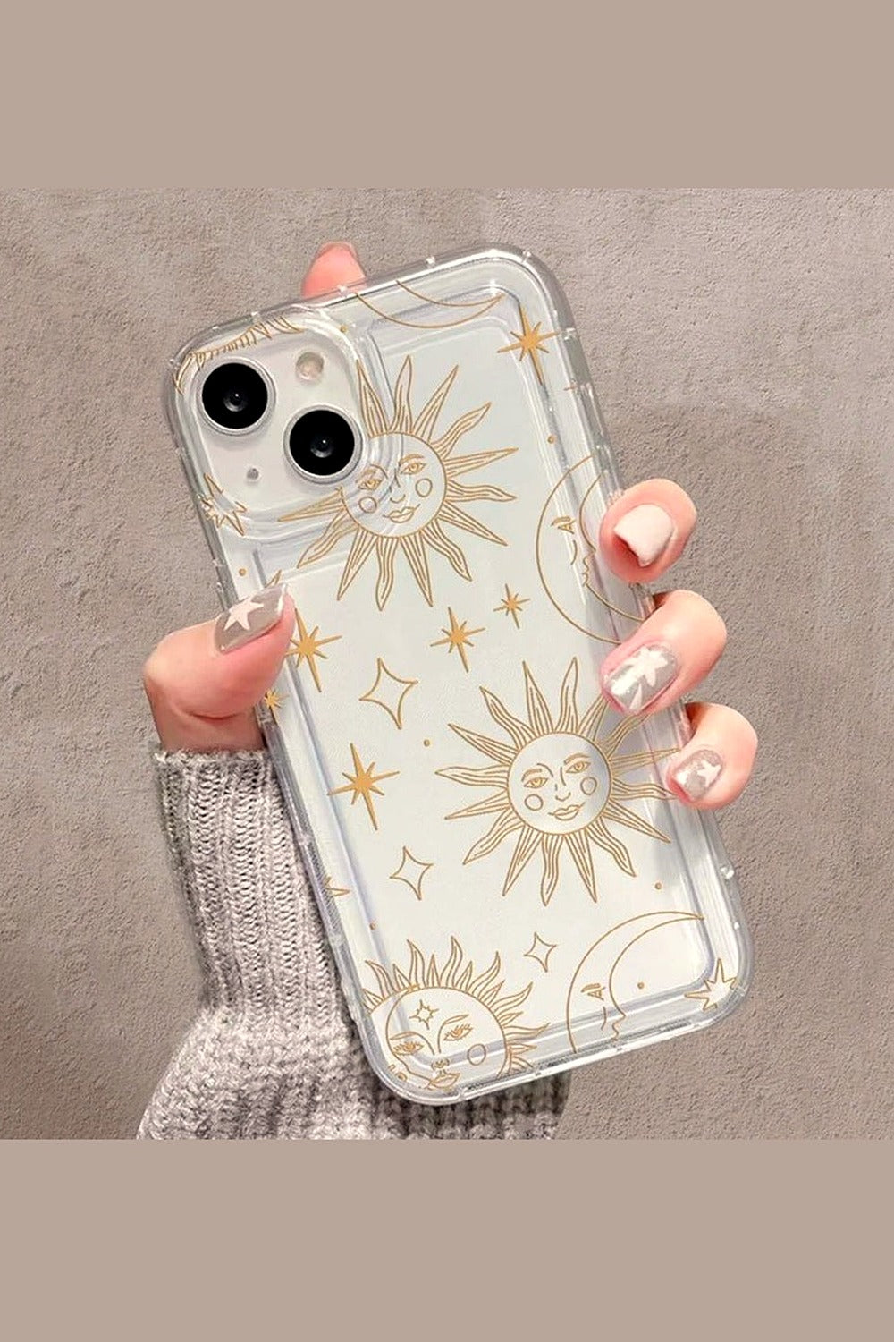 Y2k Sun Moon Stars Phone Case