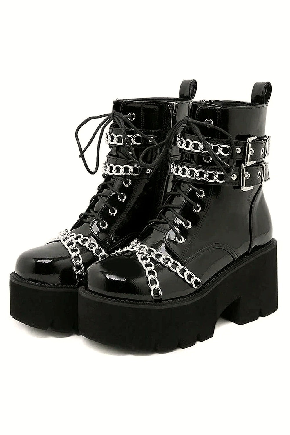Y2k Thick Bottom Alt Gothic Shoes