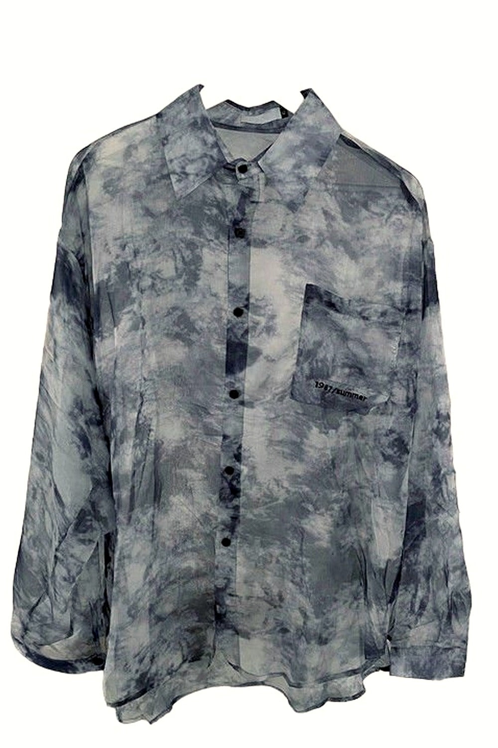 Y2k Tie-Dye Korean Shirt