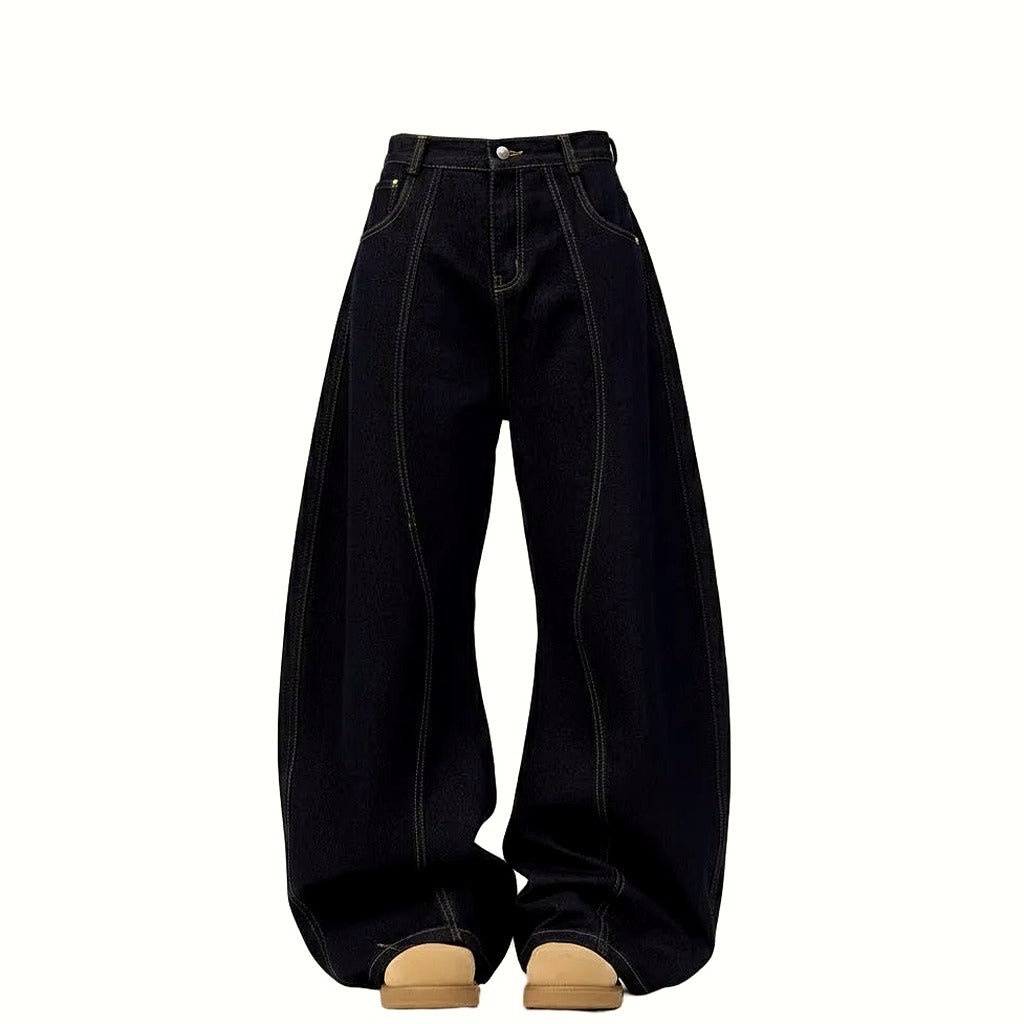 Baggy Straight Denim Jeans