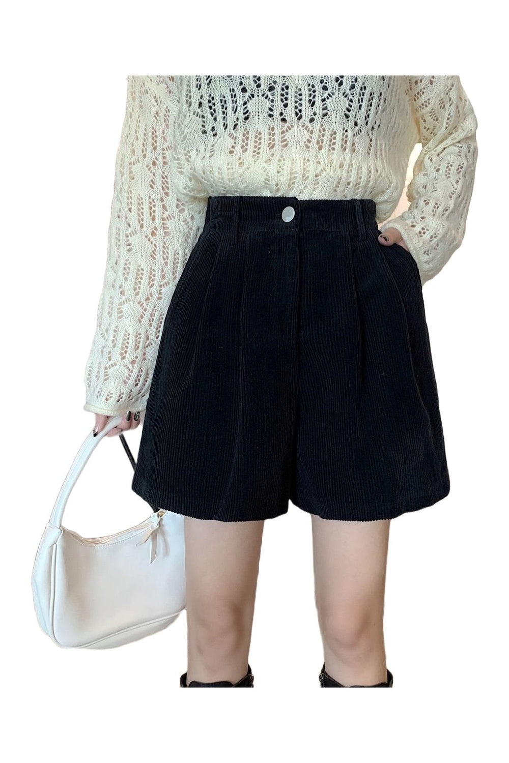 Y2k Vintage Corduroy Shorts