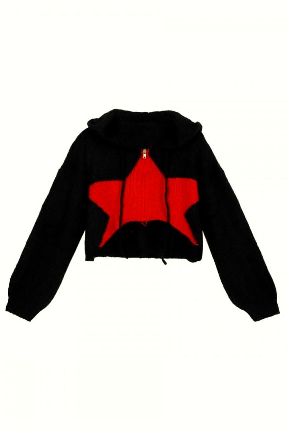 Y2k Knit Crop Cardigan
