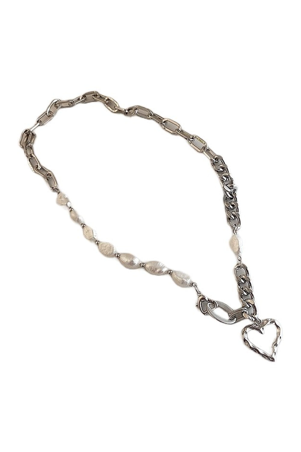 Y2k Peach Heart Necklace