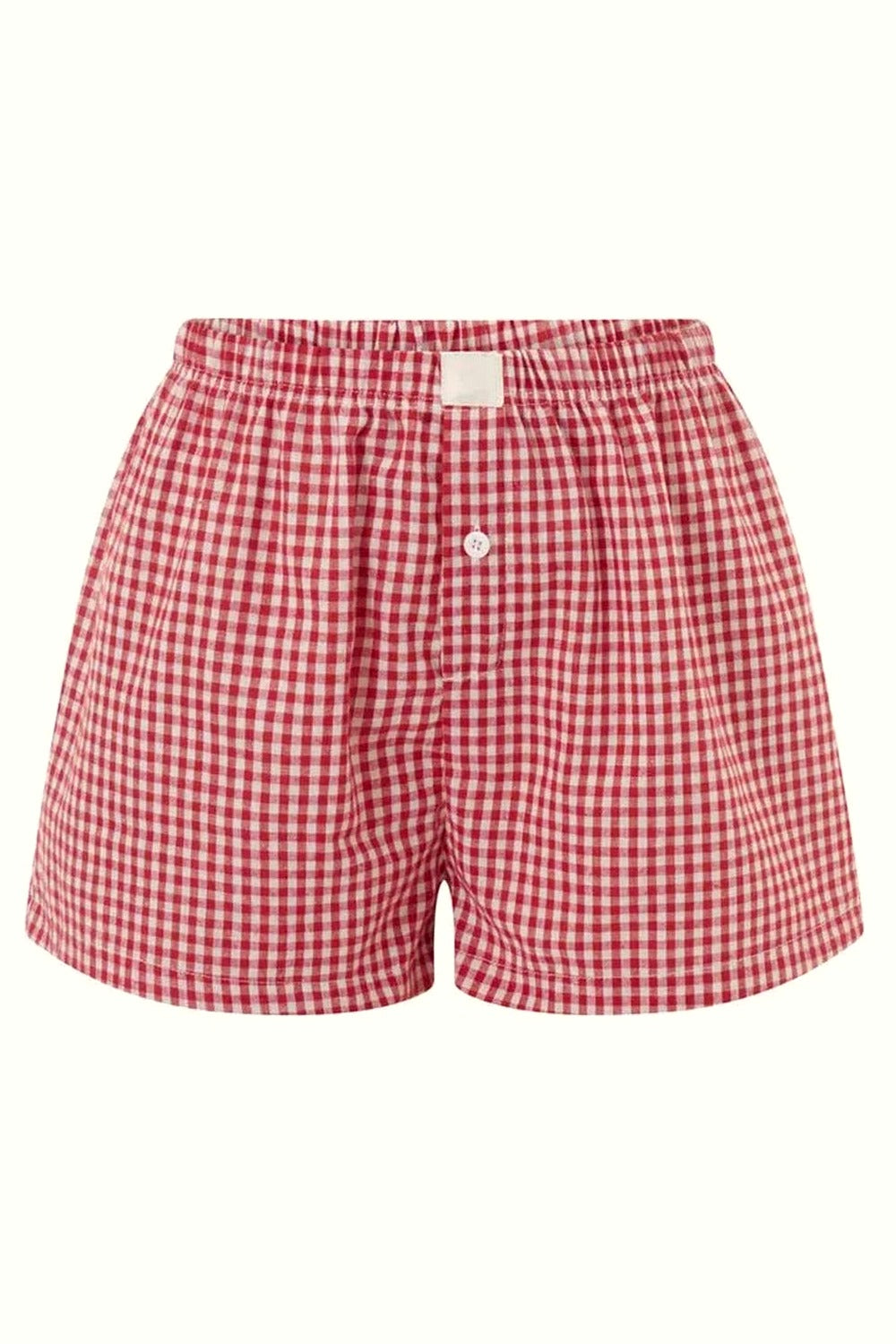 Y2k Plaid Pajama Shorts