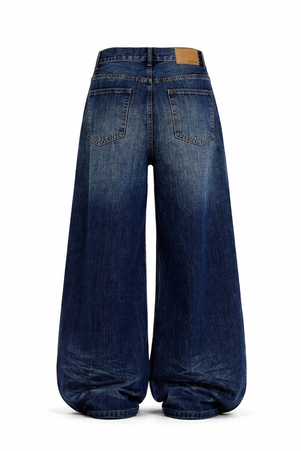Vintage Low Rise Flared Denim Pants