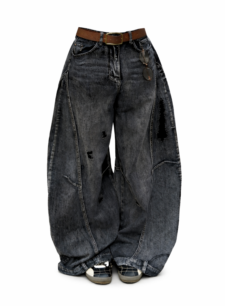 Y2K Baggy Wide Leg Denim Jeans