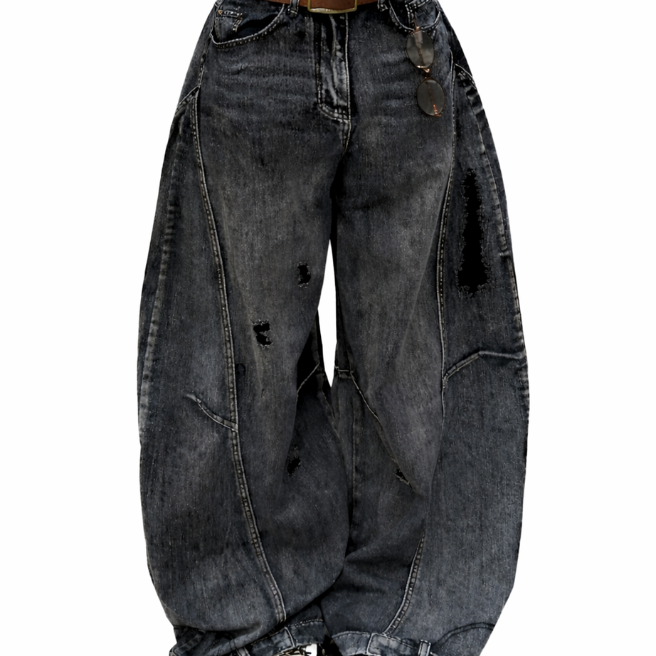 Y2K Baggy Wide Leg Denim Jeans