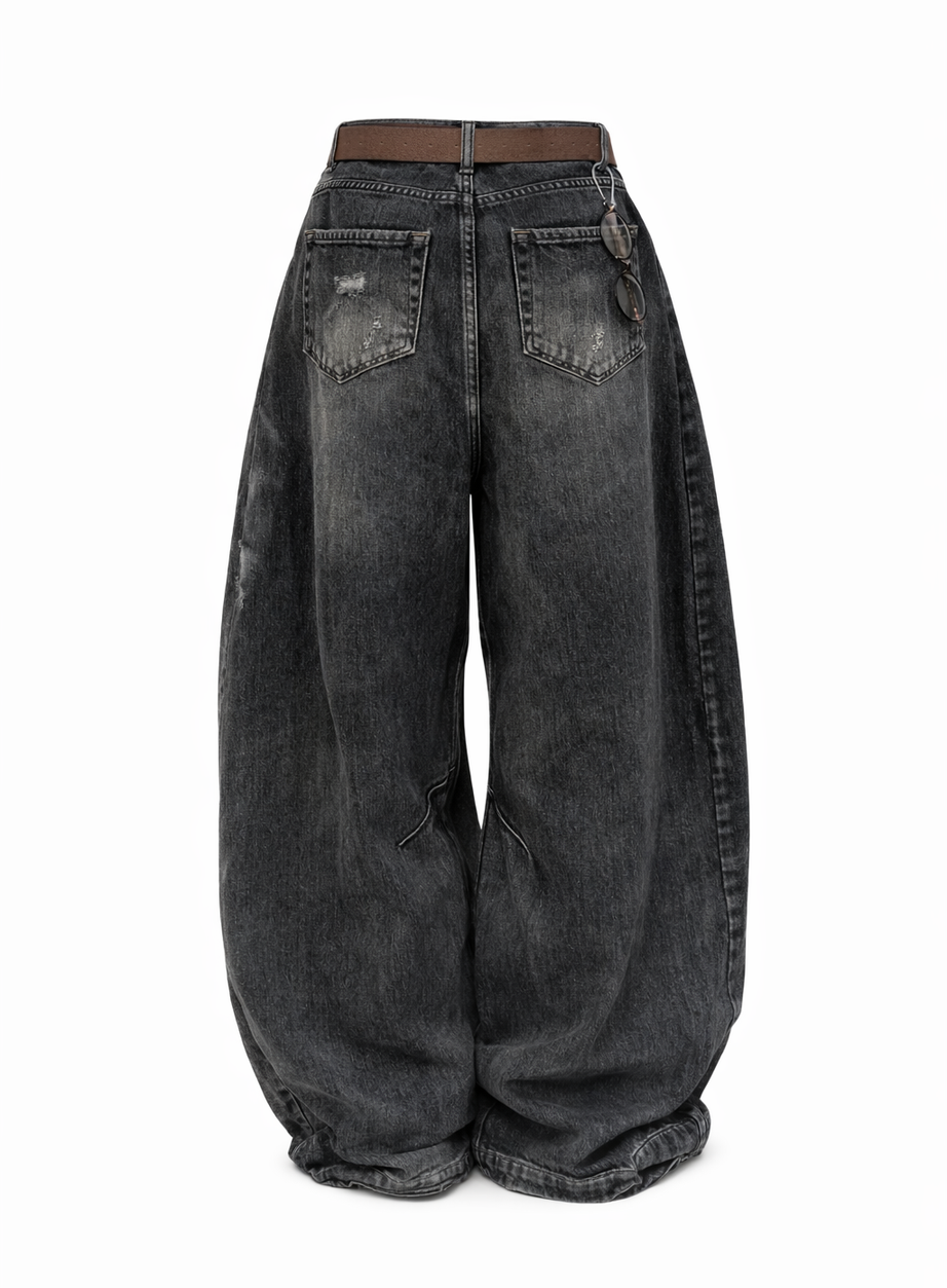 Y2K Baggy Wide Leg Denim Jeans