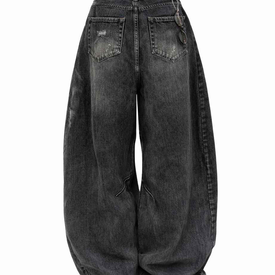 Y2K Baggy Wide Leg Denim Jeans