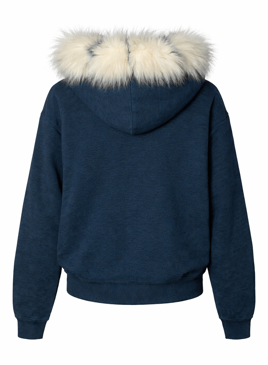 Gothic Legion Fur Hood Hoodie