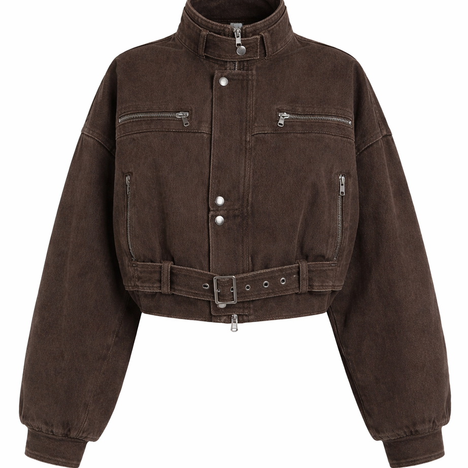 Streetcore Buckle-Up Oversized Jacket