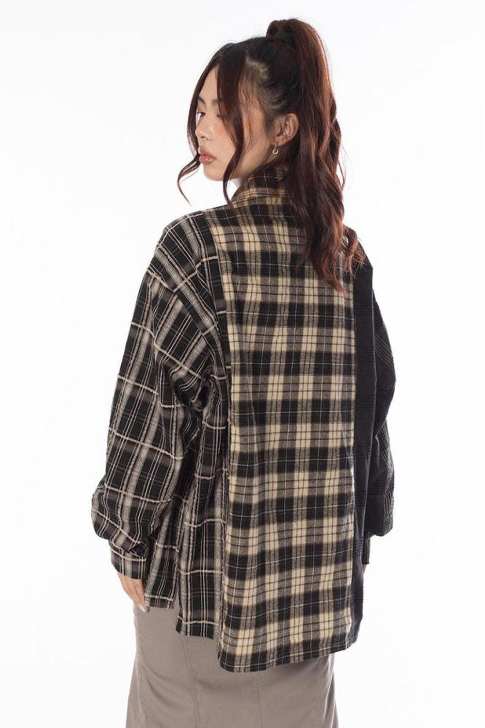 Y2k 90s Grunge Plaid Shirt