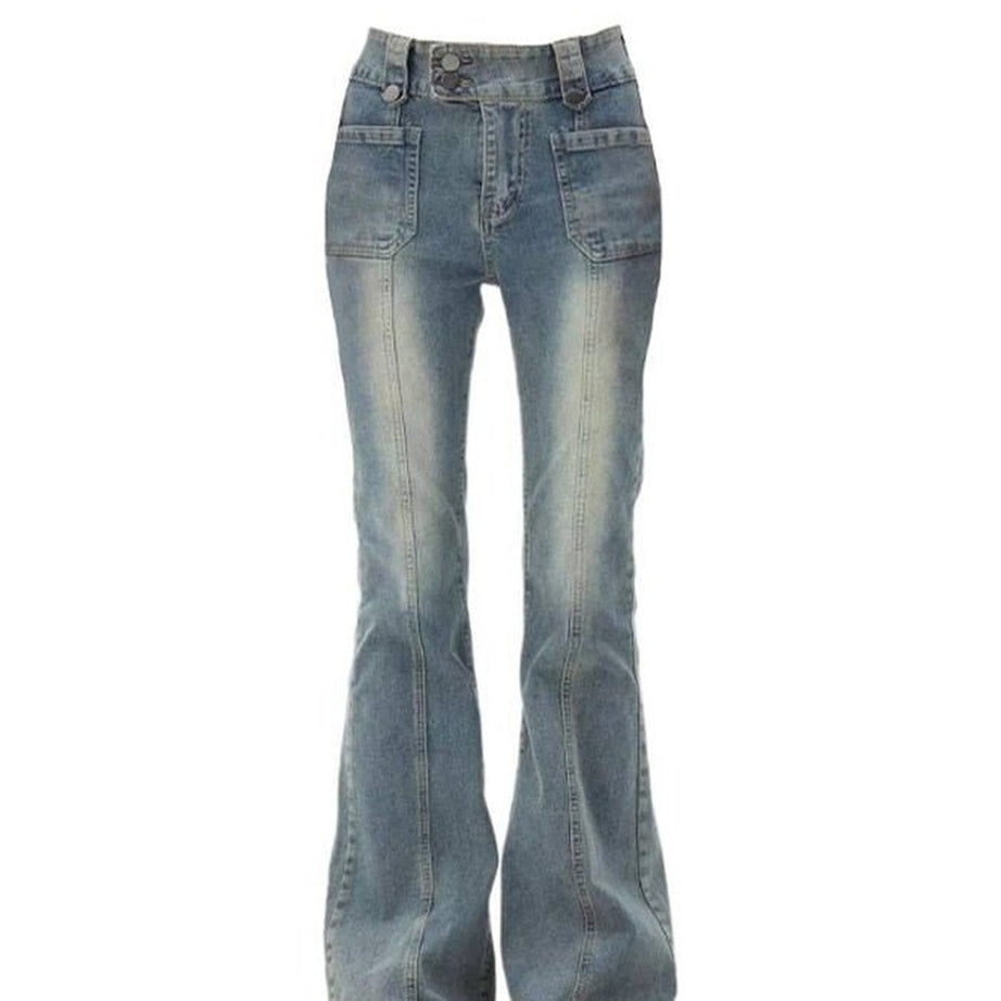 Y2k 90s High Waist Flare Jeans