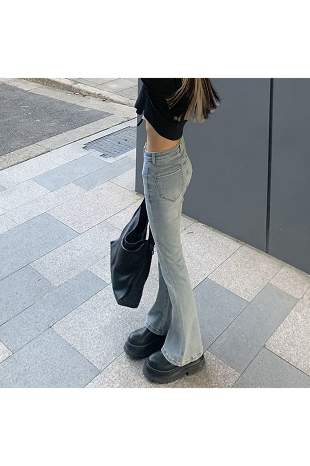 Y2k 90s Style Flare Jeans