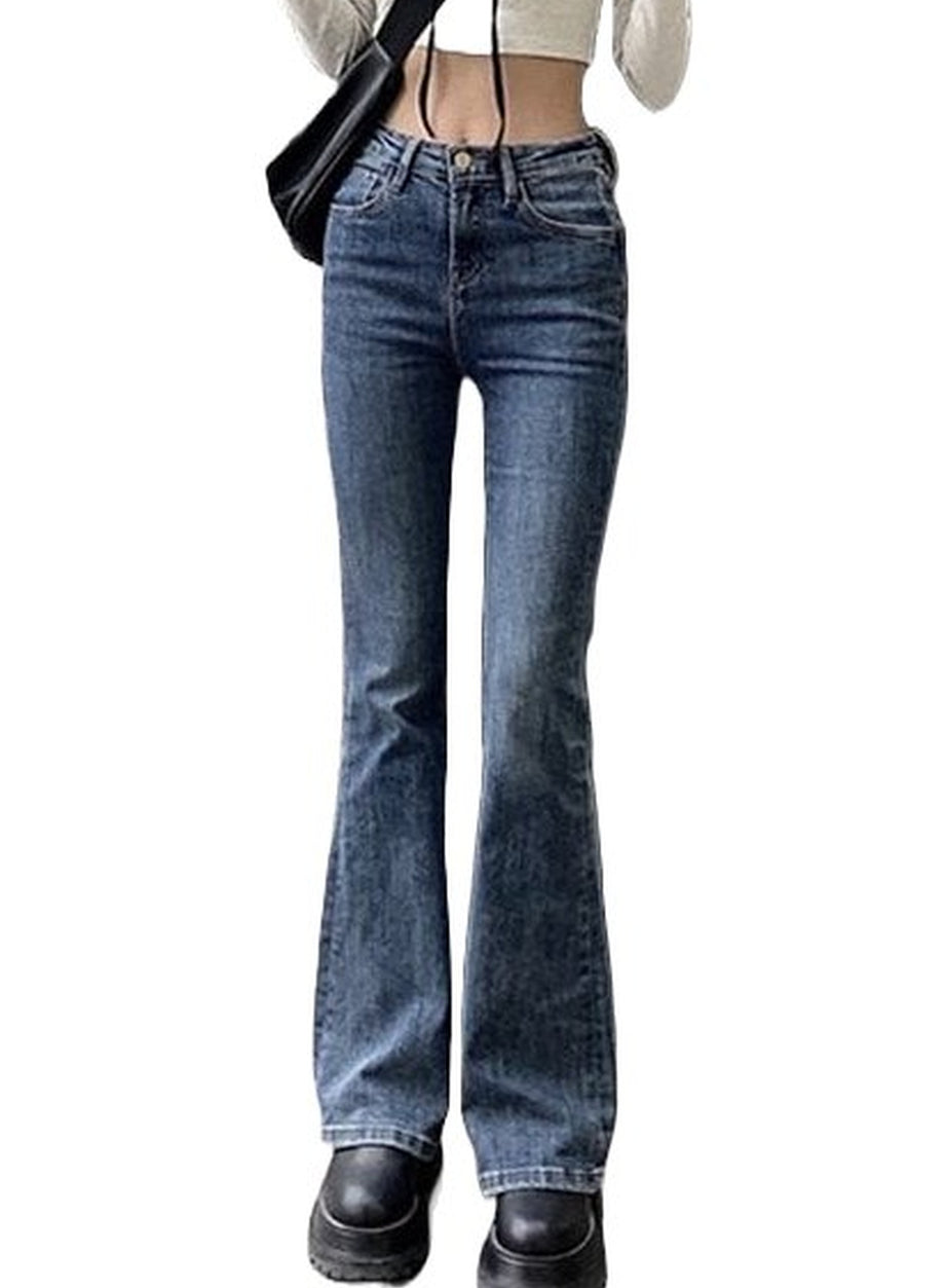 Y2k 90s Style Flare Jeans